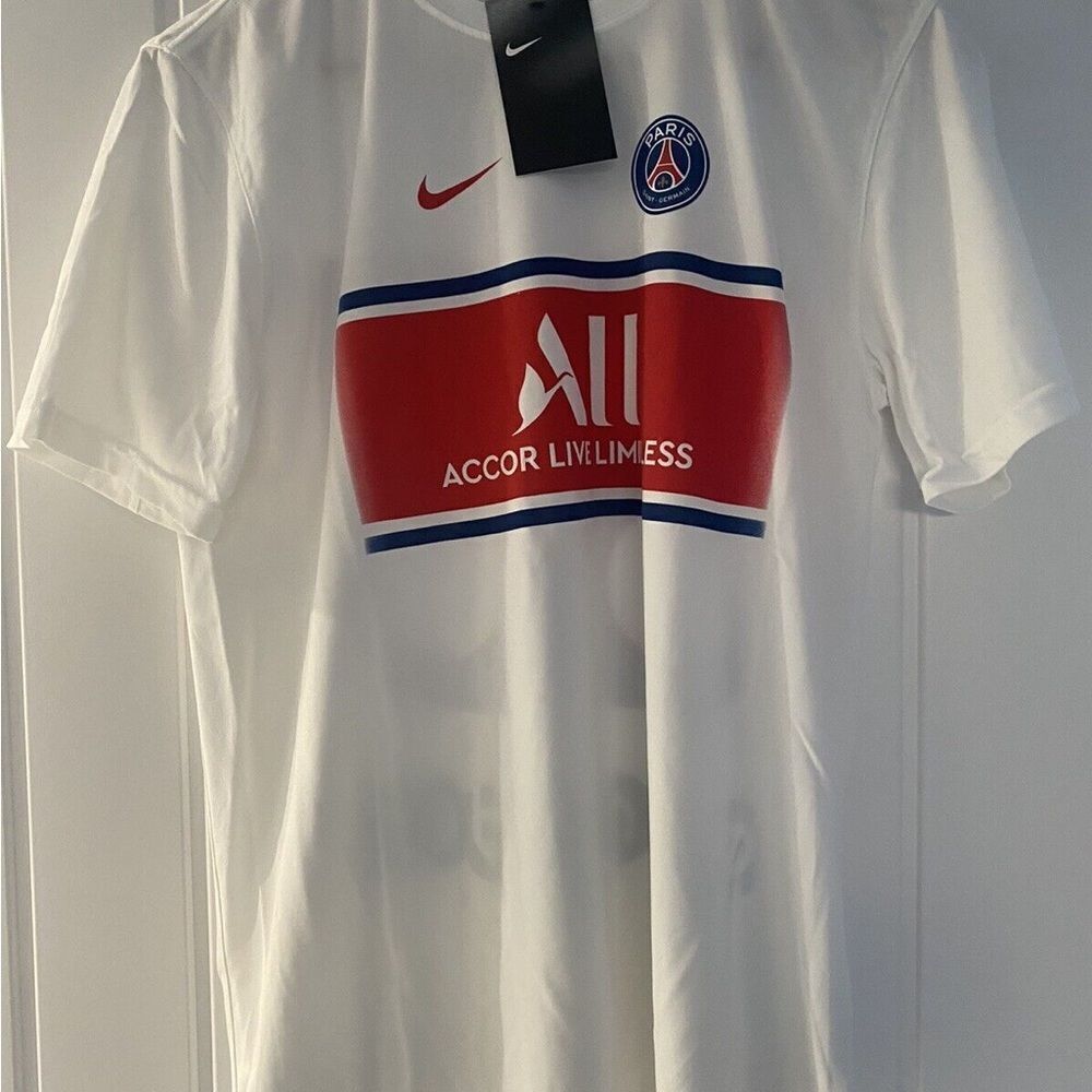 Nike PSG Lionel Messi Jersey Tee Men’s Size XL Paris Saint-Germain T Shirt NEW